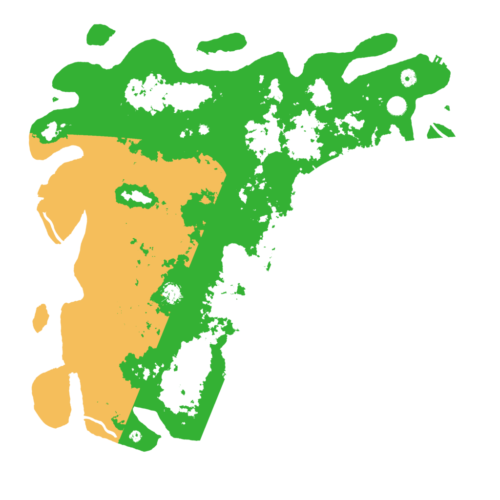 Biome Rust Map: Procedural Map, Size: 4500, Seed: 1087893456