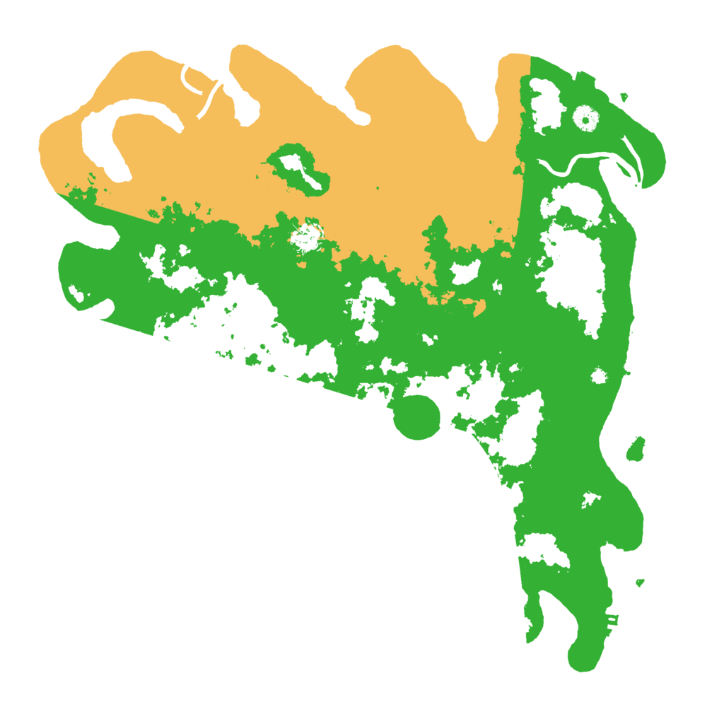 Biome Rust Map: Procedural Map, Size: 4250, Seed: 1072436346