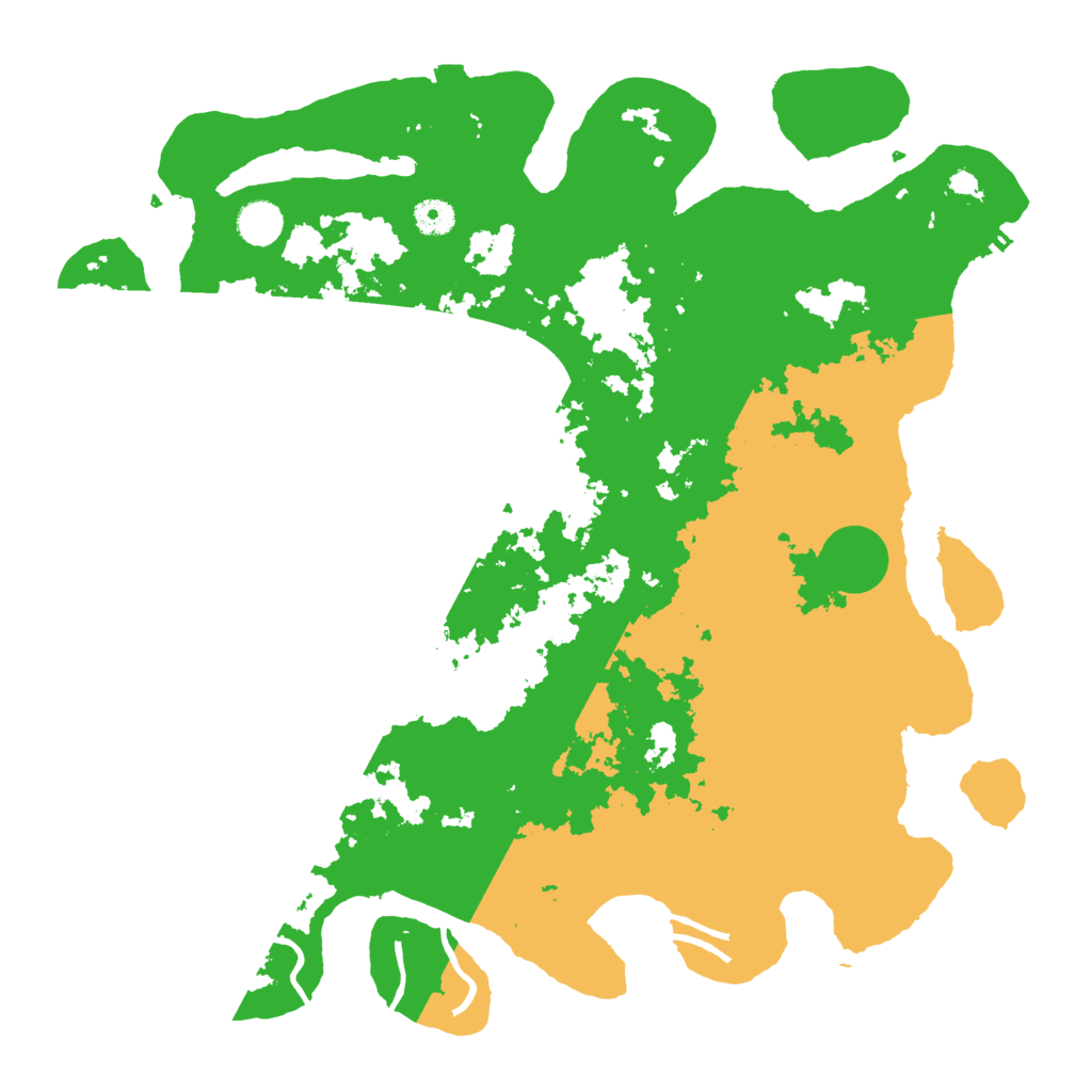 Biome Rust Map: Procedural Map, Size: 4250, Seed: 1847999738