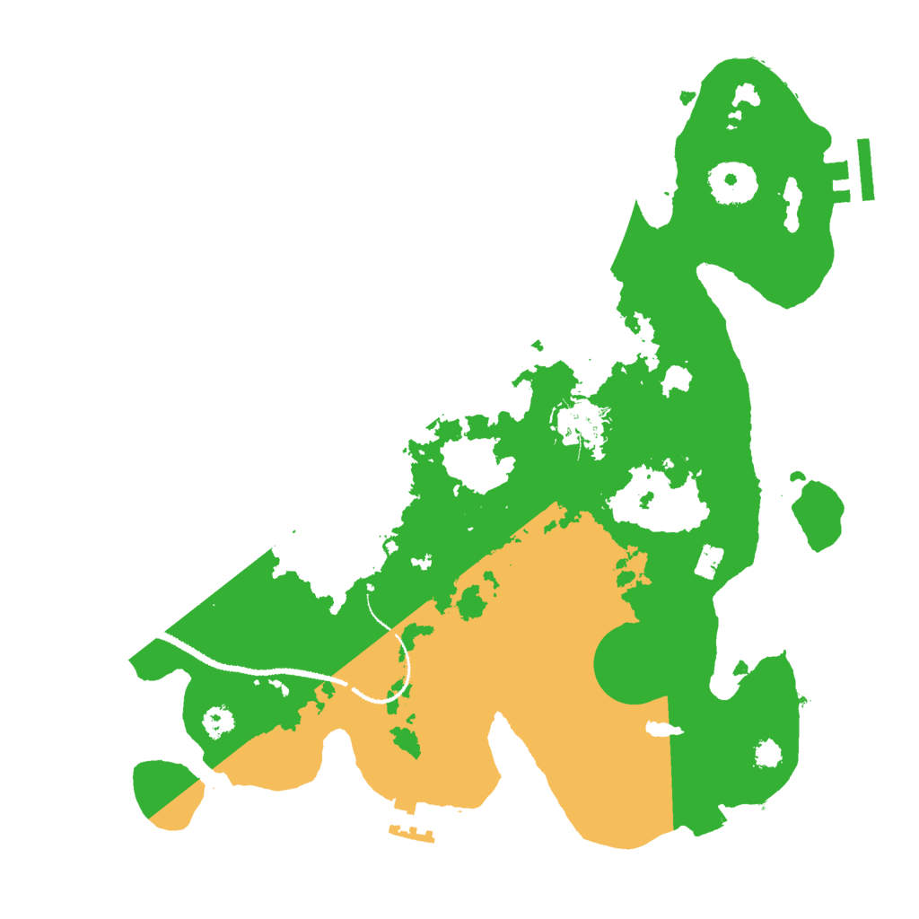 Biome Rust Map: Procedural Map, Size: 3000, Seed: 1971334524