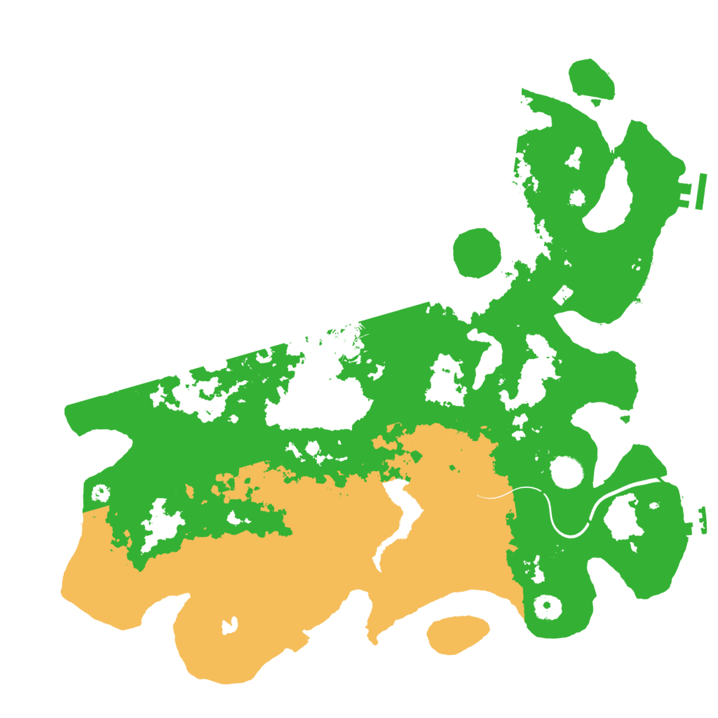 Biome Rust Map: Procedural Map, Size: 4000, Seed: 64327