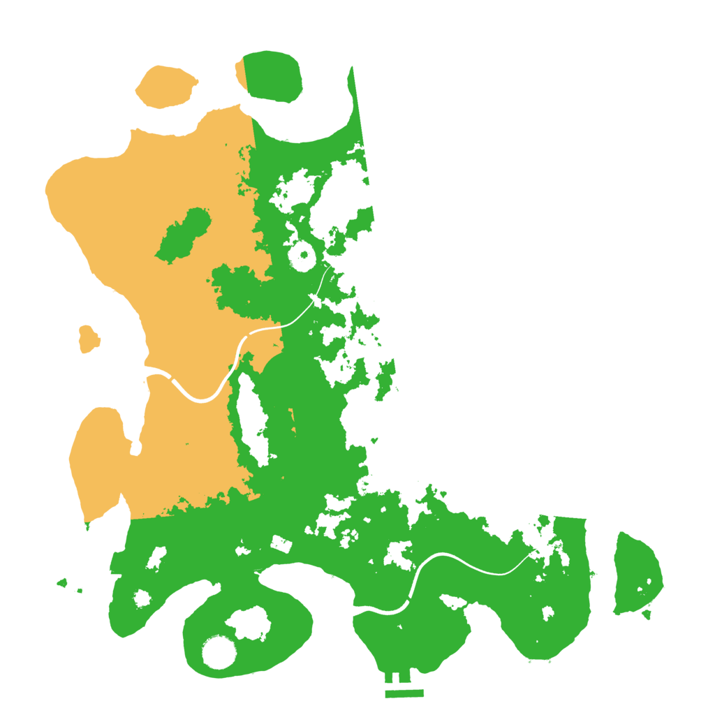 Biome Rust Map: Procedural Map, Size: 3750, Seed: 98397962