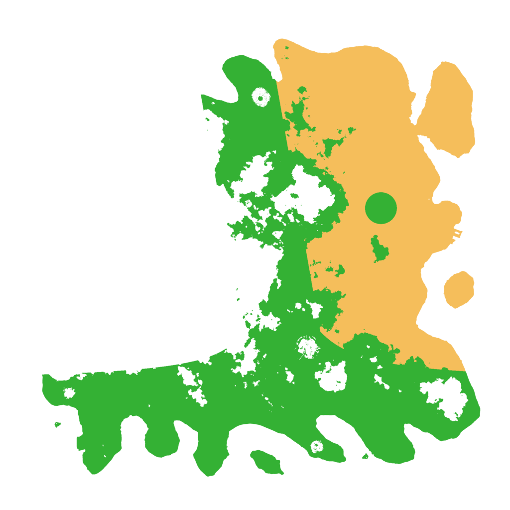 Biome Rust Map: Procedural Map, Size: 4250, Seed: 3192465
