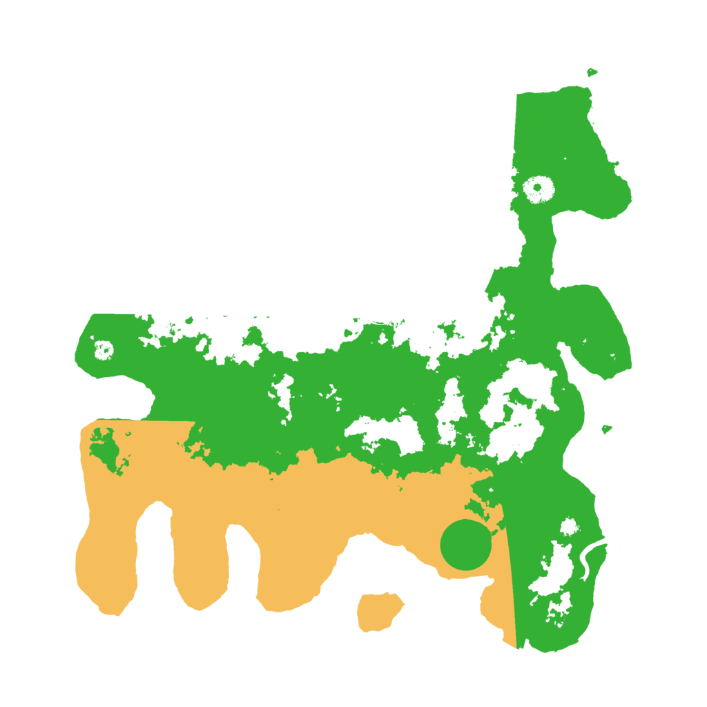 Biome Rust Map: Procedural Map, Size: 3650, Seed: 1575638