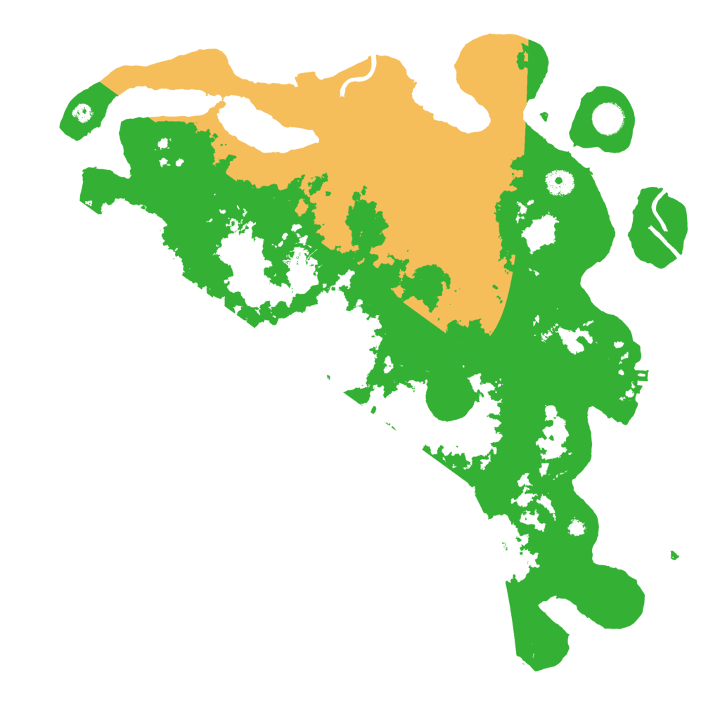 Biome Rust Map: Procedural Map, Size: 4000, Seed: 30896046