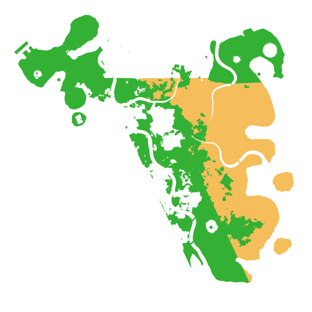 Biome Rust Map: Procedural Map, Size: 3850, Seed: 3438165