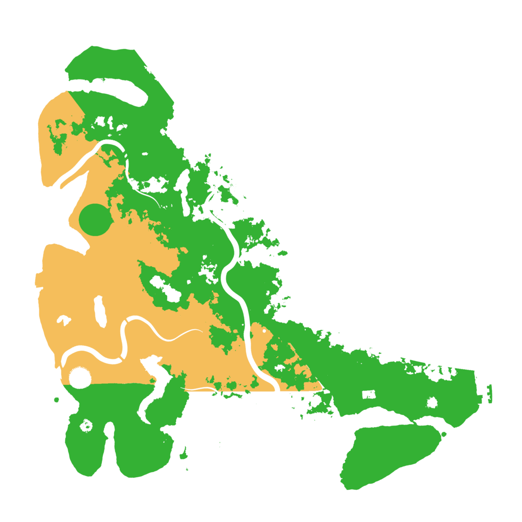 Biome Rust Map: Procedural Map, Size: 4250, Seed: 2099679540