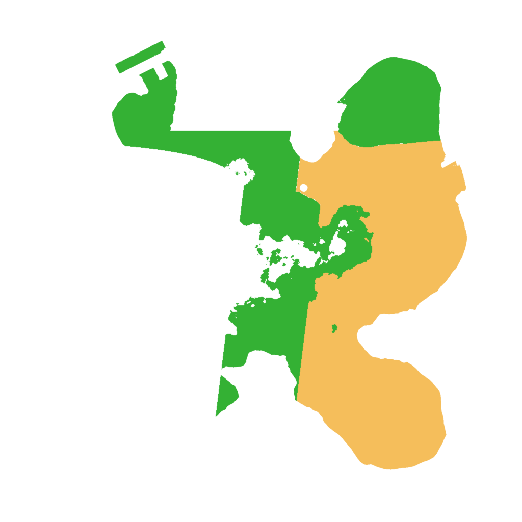 Biome Rust Map: Procedural Map, Size: 2000, Seed: 853142495
