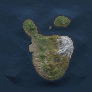 Thumbnail Rust Map: Procedural Map, Size: 1500, Seed: 1659403953, 4 Monuments