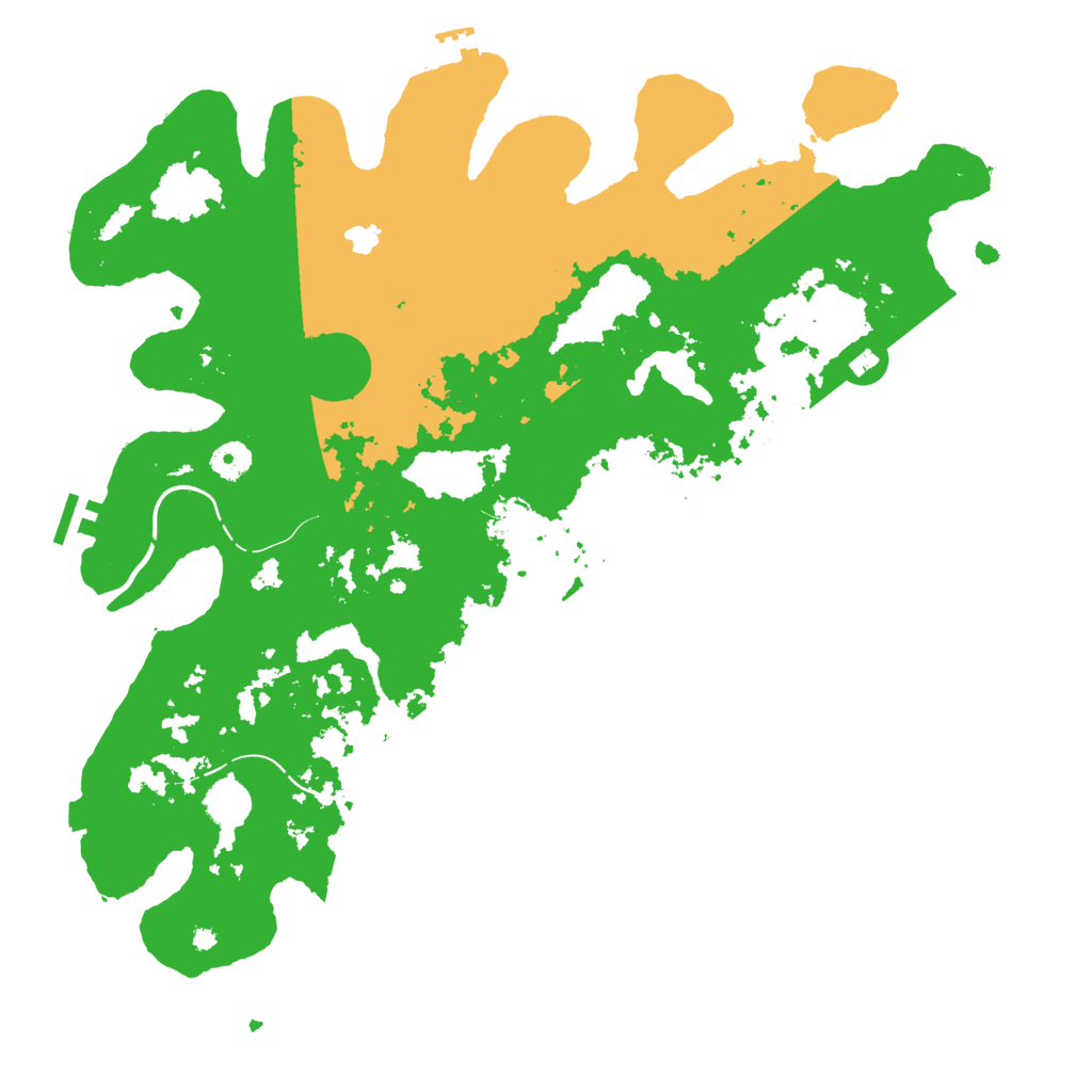 Biome Rust Map: Procedural Map, Size: 4250, Seed: 32284