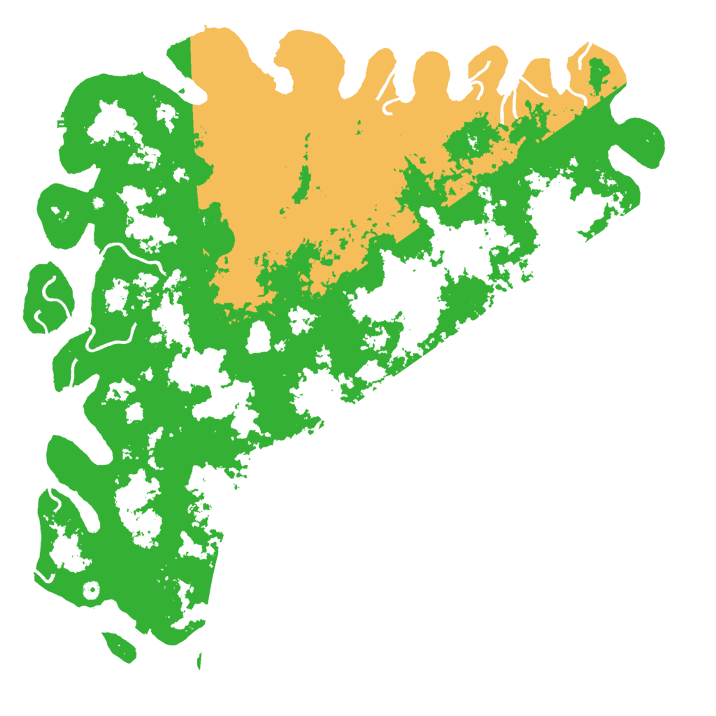 Biome Rust Map: Procedural Map, Size: 6000, Seed: 354706198