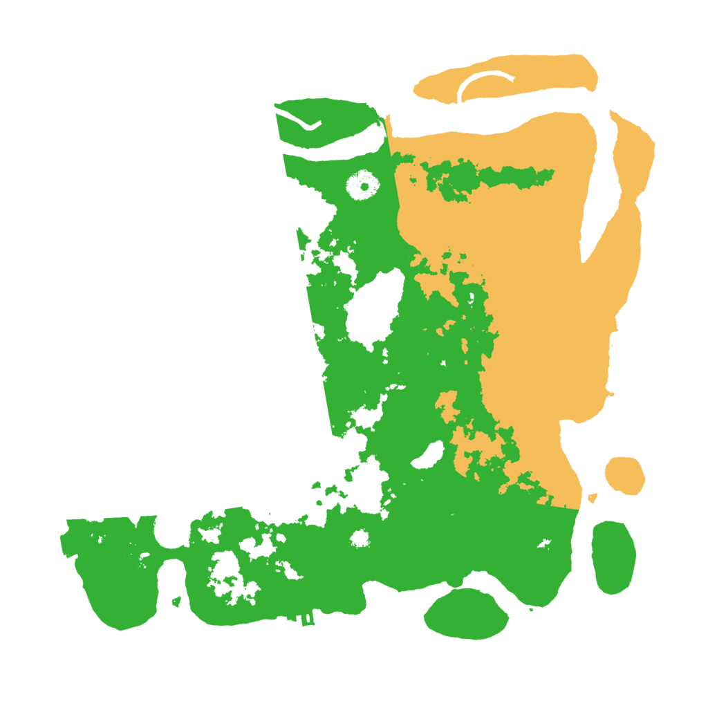 Biome Rust Map: Procedural Map, Size: 3500, Seed: 69688621