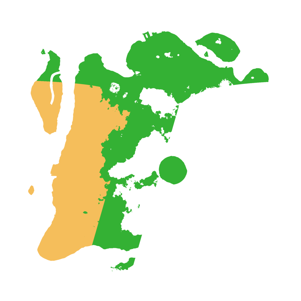 Biome Rust Map: Procedural Map, Size: 3000, Seed: 1962454252