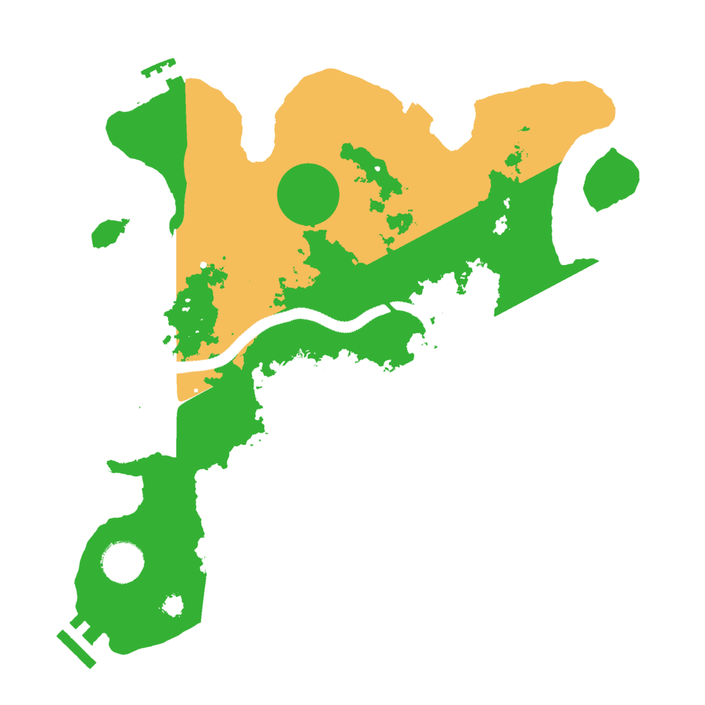 Biome Rust Map: Procedural Map, Size: 3000, Seed: 1698769741