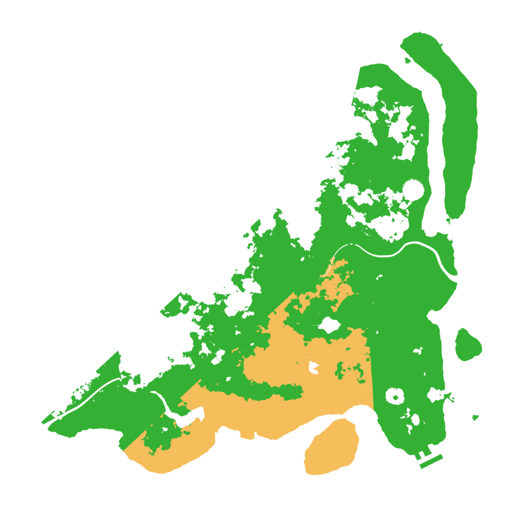 Biome Rust Map: Procedural Map, Size: 4250, Seed: 517264133