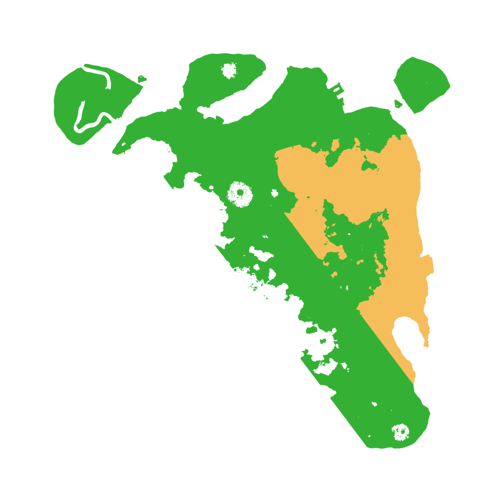 Biome Rust Map: Procedural Map, Size: 3000, Seed: 8305639
