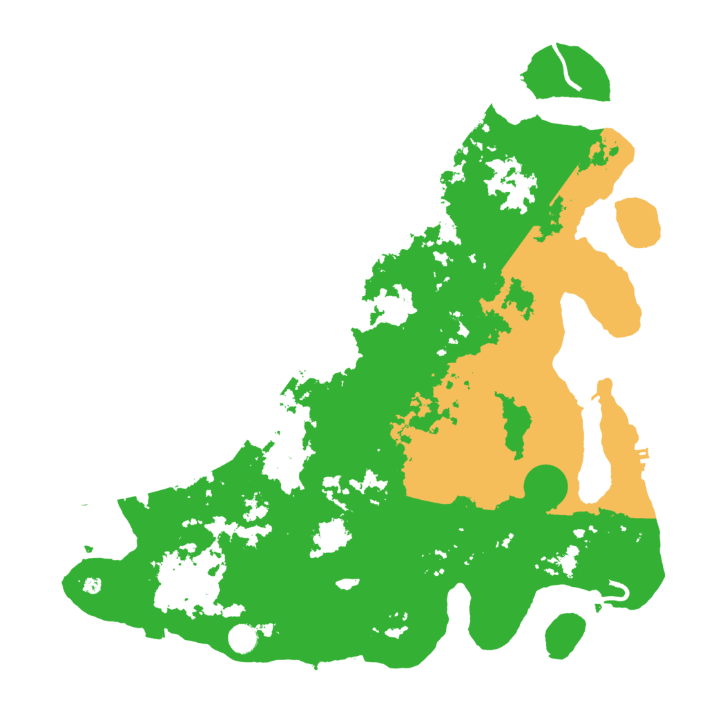 Biome Rust Map: Procedural Map, Size: 4250, Seed: 5527110