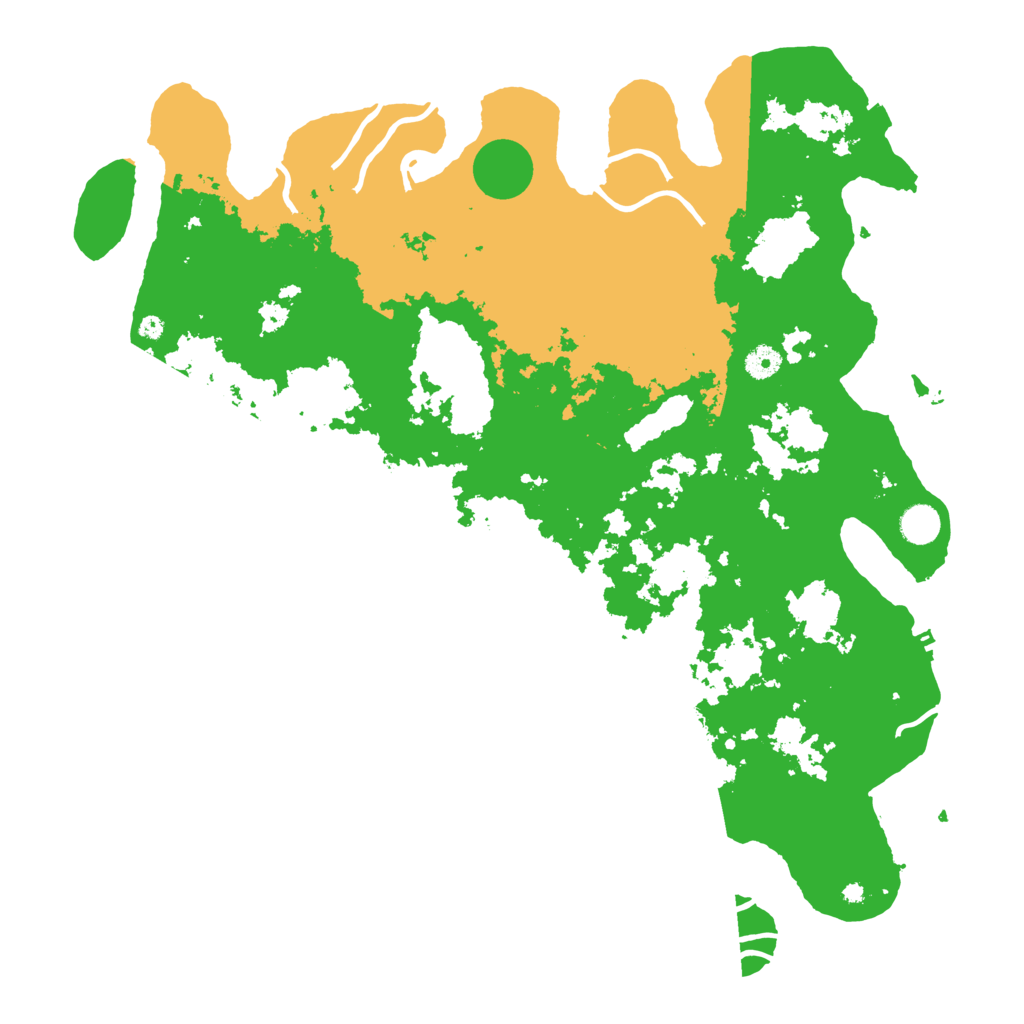 Biome Rust Map: Procedural Map, Size: 4500, Seed: 731293819