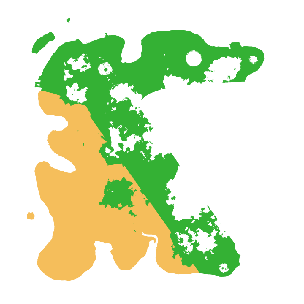 Biome Rust Map: Procedural Map, Size: 3450, Seed: 69574681