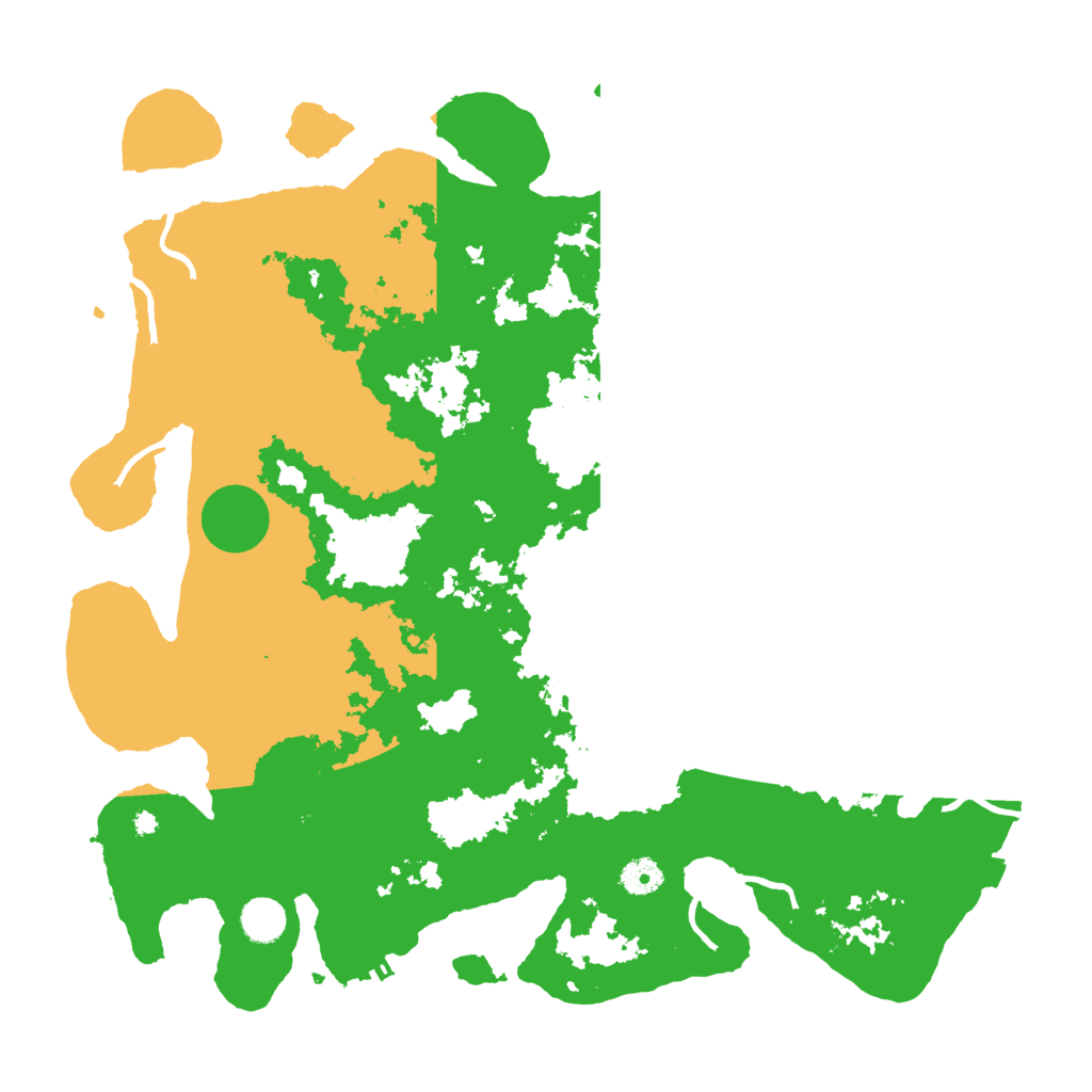 Biome Rust Map: Procedural Map, Size: 4250, Seed: 2743