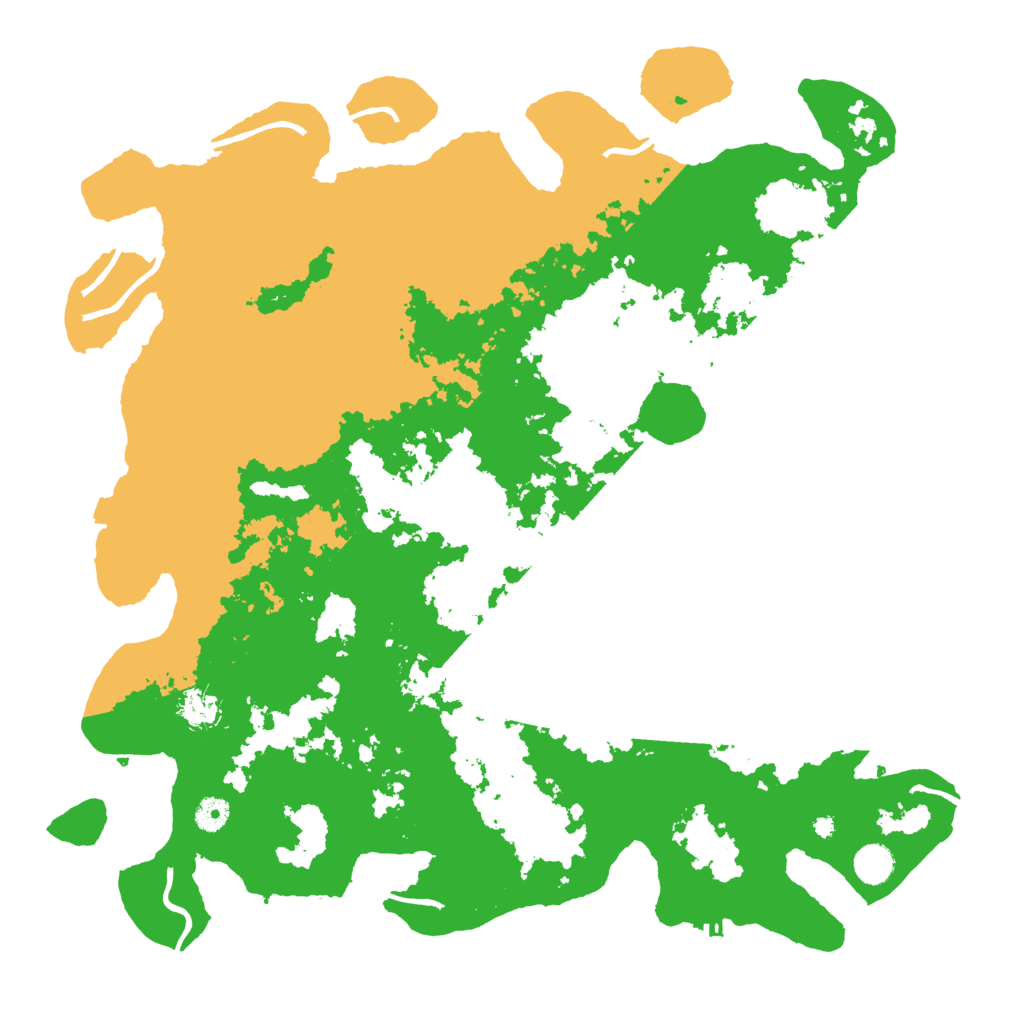Biome Rust Map: Procedural Map, Size: 4500, Seed: 357033814