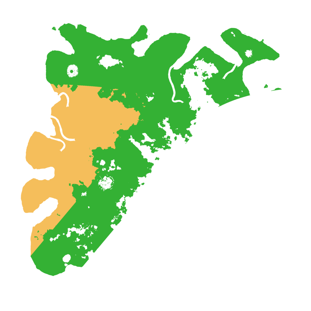 Biome Rust Map: Procedural Map, Size: 3900, Seed: 89254431