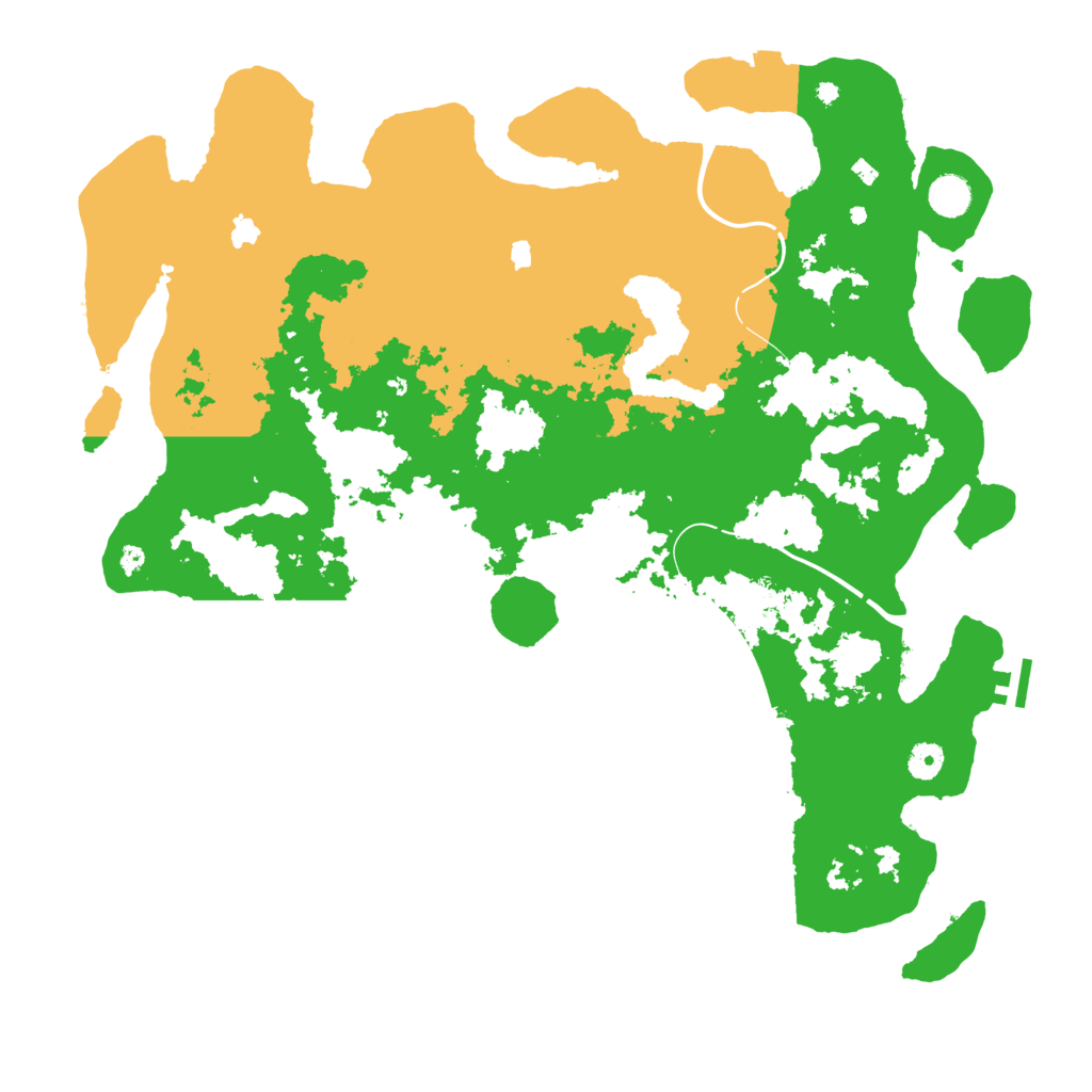 Biome Rust Map: Procedural Map, Size: 4500, Seed: 894913