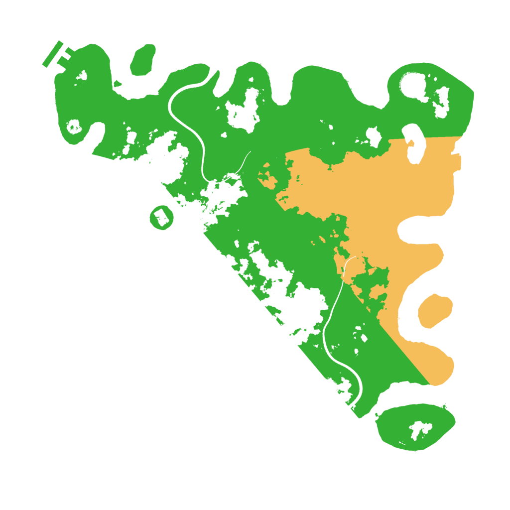 Biome Rust Map: Procedural Map, Size: 3500, Seed: 1501820133