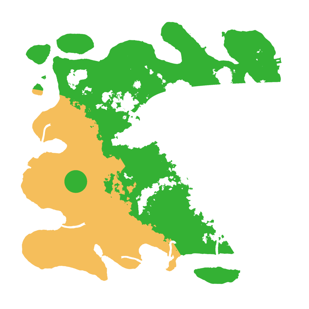 Biome Rust Map: Procedural Map, Size: 3600, Seed: 2081380368