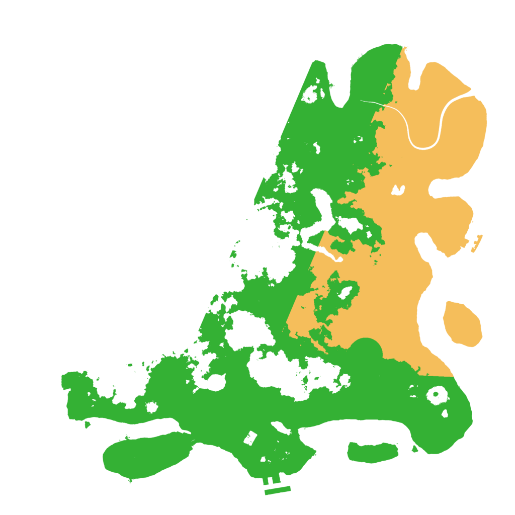 Biome Rust Map: Procedural Map, Size: 4000, Seed: 1654003414