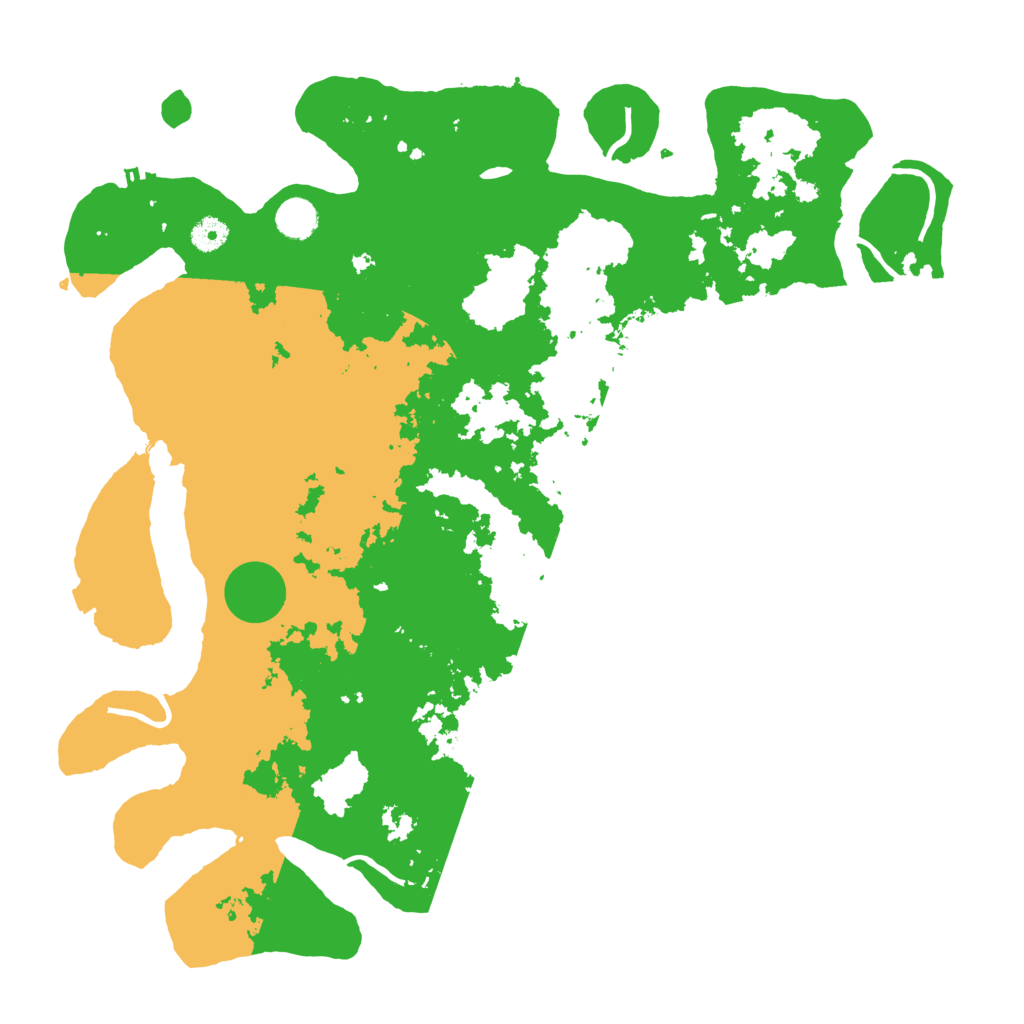 Biome Rust Map: Procedural Map, Size: 4400, Seed: 1440