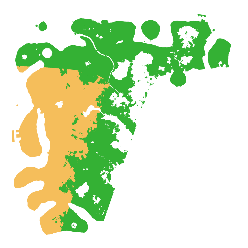 Biome Rust Map: Procedural Map, Size: 4400, Seed: 1440
