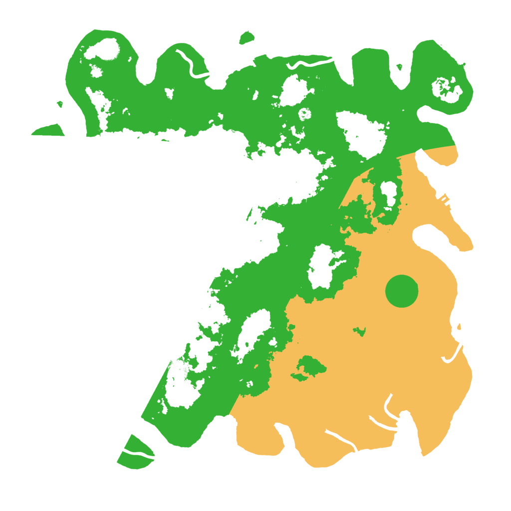 Biome Rust Map: Procedural Map, Size: 4100, Seed: 1900