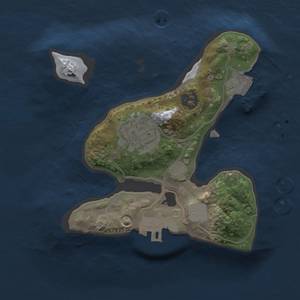 Thumbnail Rust Map: Procedural Map, Size: 1700, Seed: 788624850, 5 Monuments