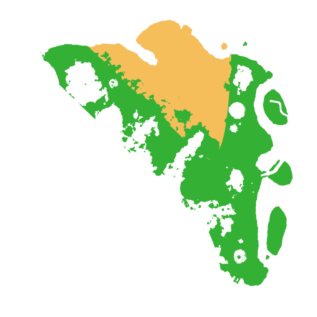 Biome Rust Map: Procedural Map, Size: 3600, Seed: 427970357