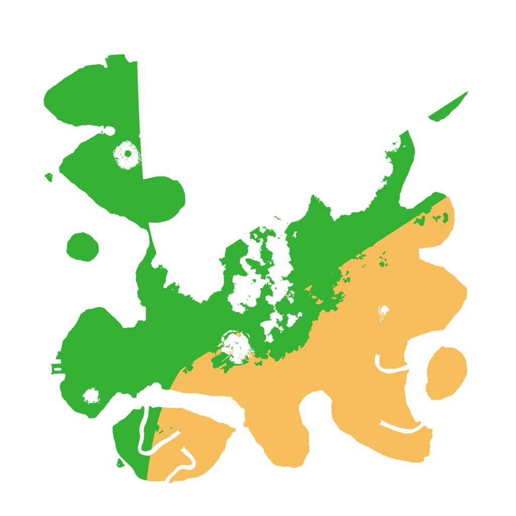 Biome Rust Map: Procedural Map, Size: 3000, Seed: 27311