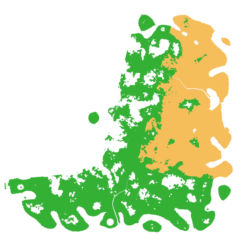 Biome Rust Map: Procedural Map, Size: 6000, Seed: 2052024
