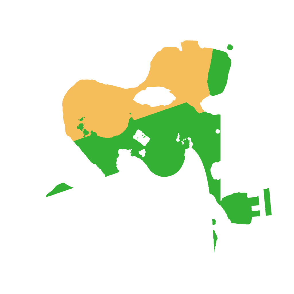 Biome Rust Map: Procedural Map, Size: 2000, Seed: 1271016637