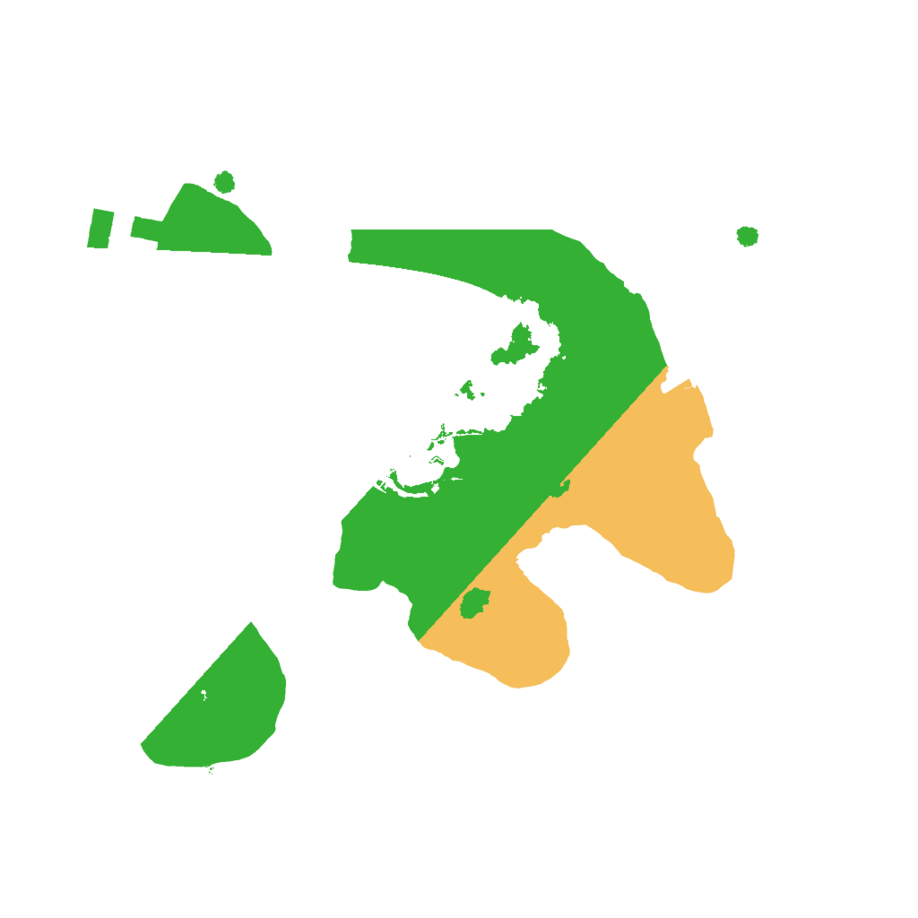 Biome Rust Map: Procedural Map, Size: 1750, Seed: 2