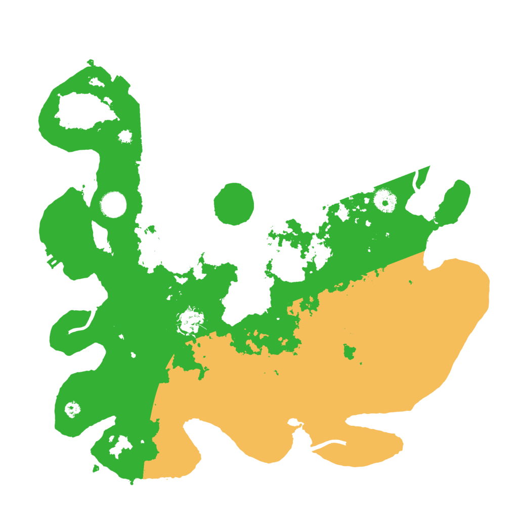 Biome Rust Map: Procedural Map, Size: 3500, Seed: 1447027022
