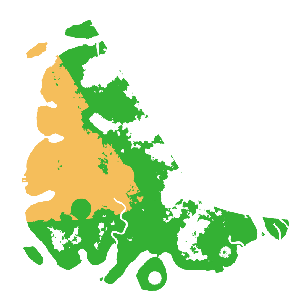 Biome Rust Map: Procedural Map, Size: 4000, Seed: 77998904
