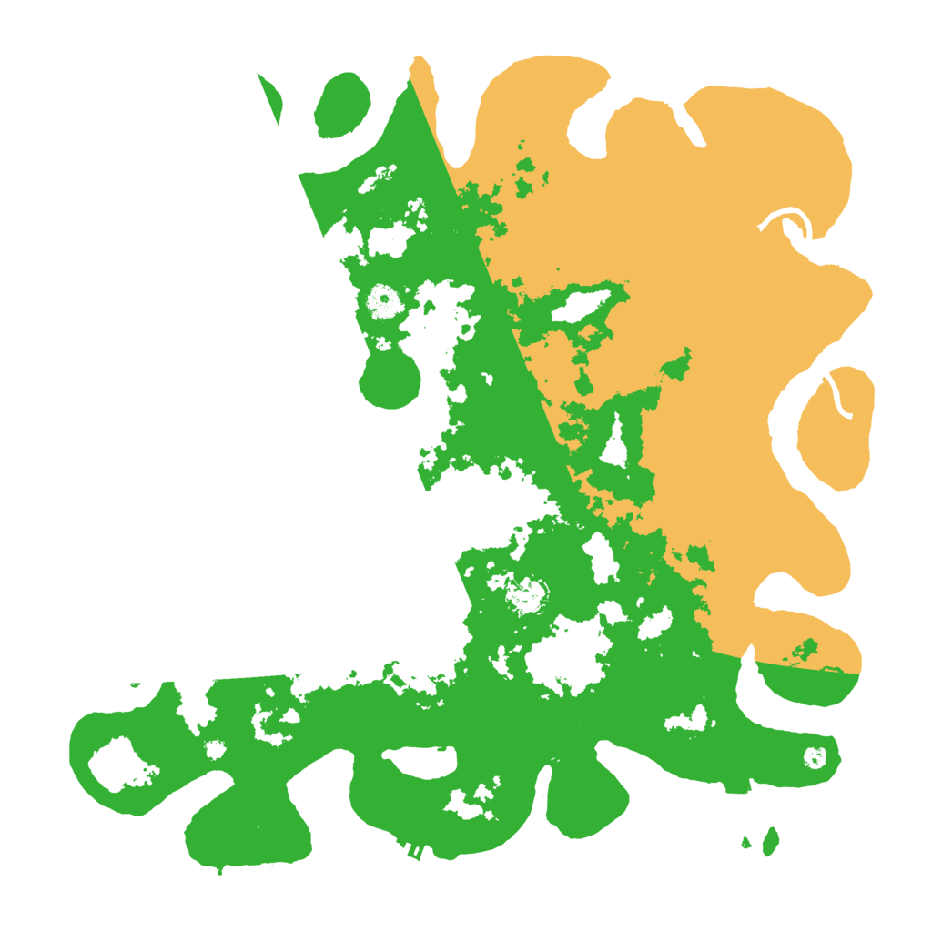 Biome Rust Map: Procedural Map, Size: 4250, Seed: 392989984