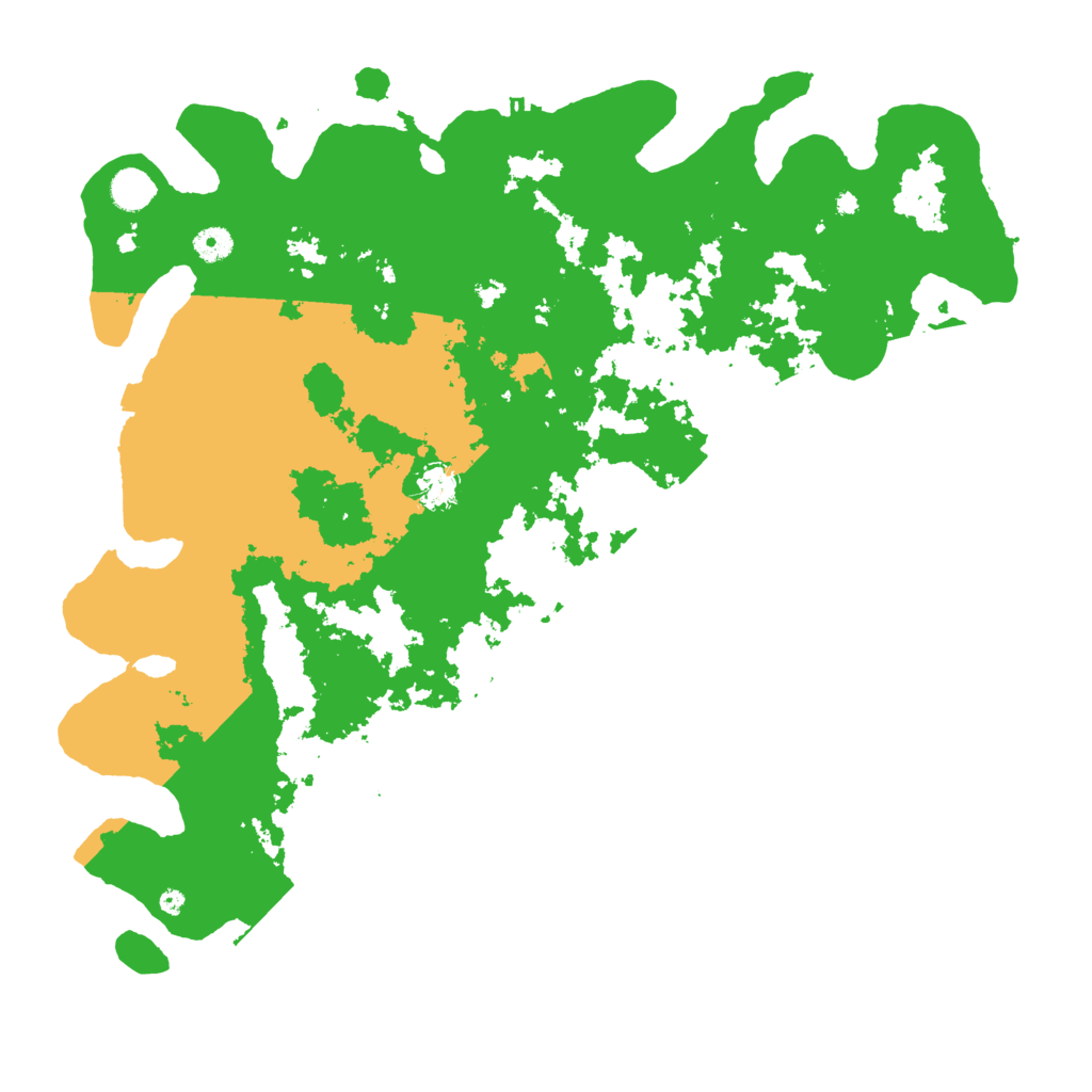 Biome Rust Map: Procedural Map, Size: 4500, Seed: 229812920