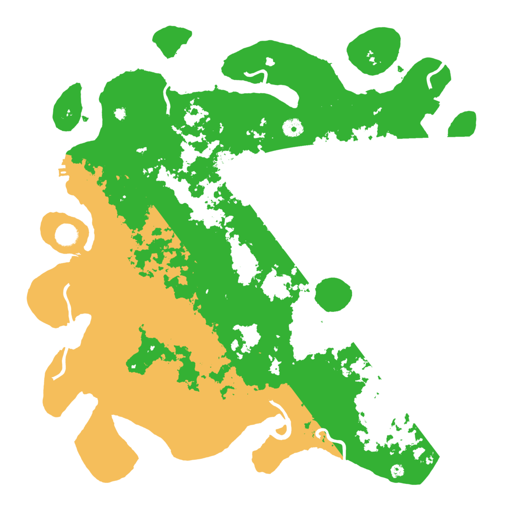 Biome Rust Map: Procedural Map, Size: 4001, Seed: 1111