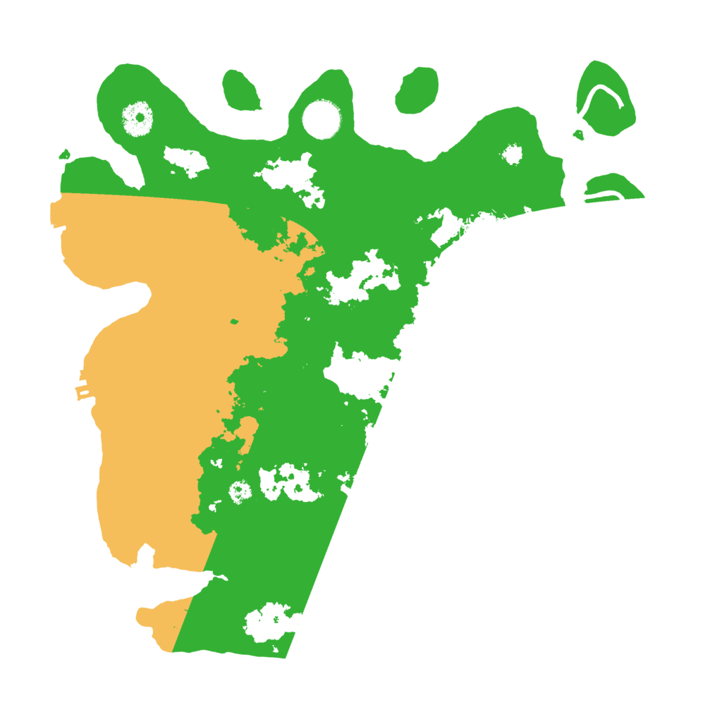 Biome Rust Map: Procedural Map, Size: 3300, Seed: 1970133606