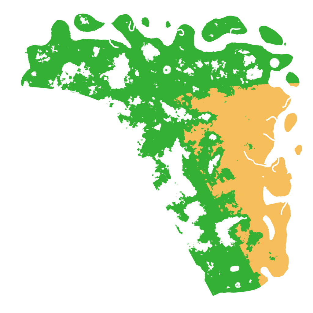 Biome Rust Map: Procedural Map, Size: 5777, Seed: 20021