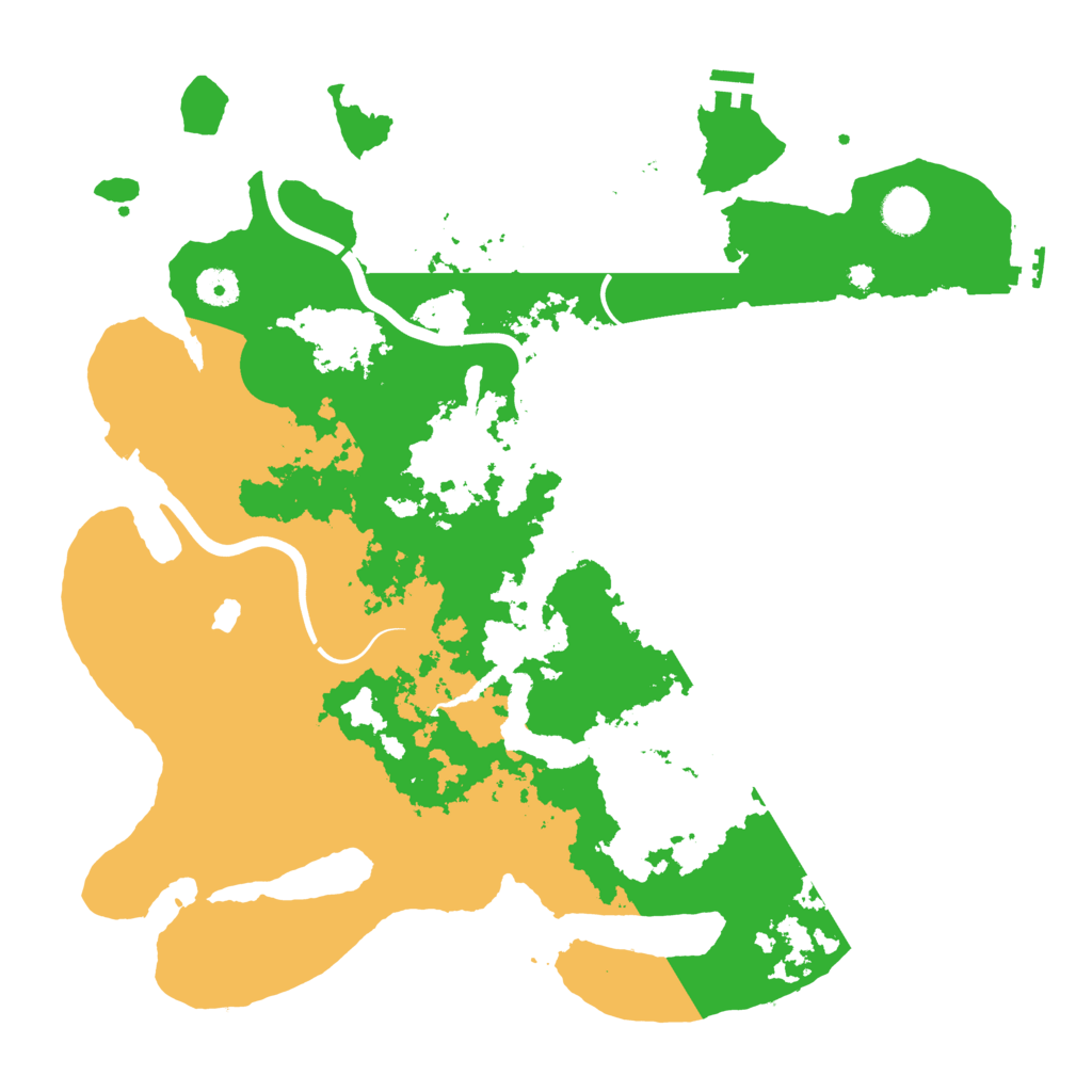 Biome Rust Map: Procedural Map, Size: 4000, Seed: 1678532428