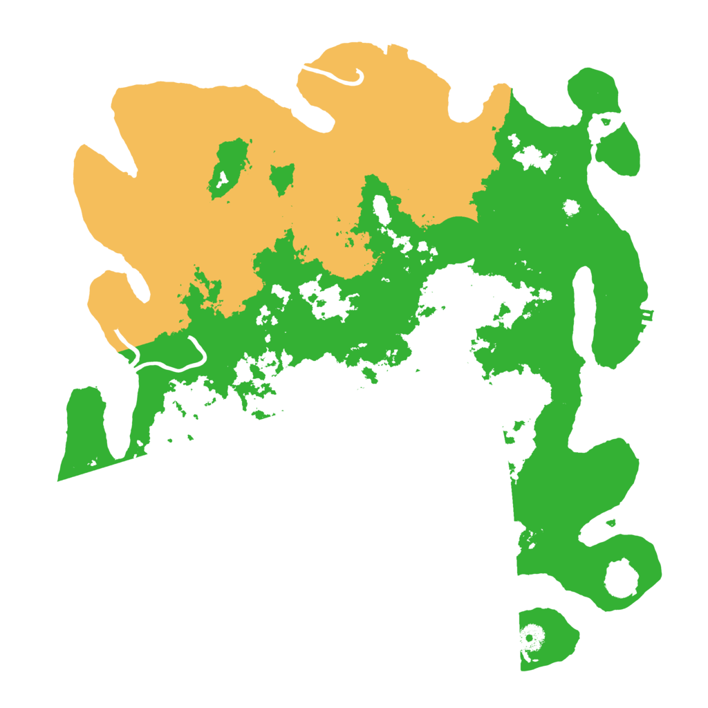 Biome Rust Map: Procedural Map, Size: 4000, Seed: 102415