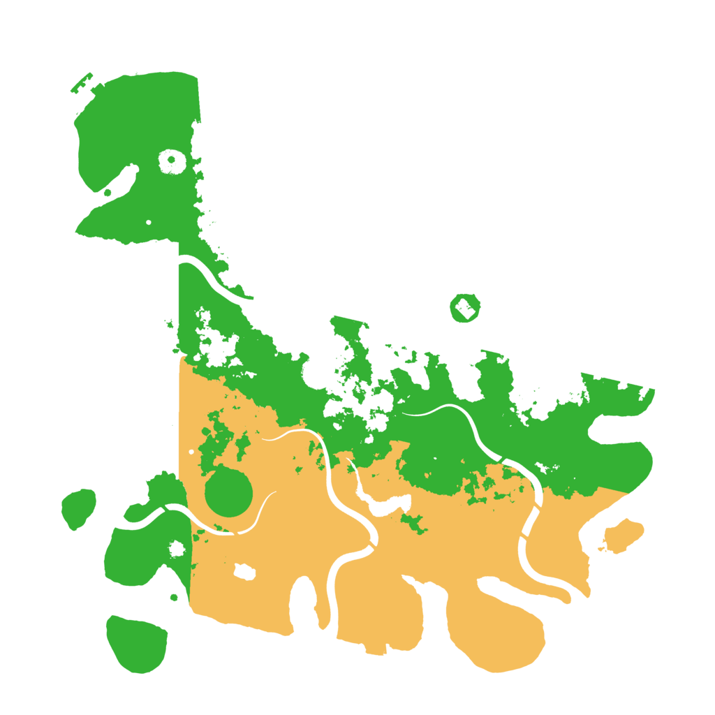 Biome Rust Map: Procedural Map, Size: 4000, Seed: 1216465447