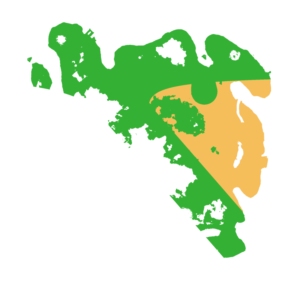 Biome Rust Map: Procedural Map, Size: 3000, Seed: 4843987